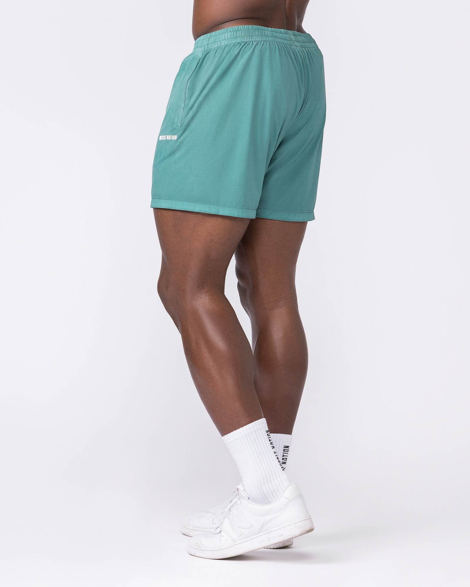 Essential Vintage 3.5" Active Shorts - Washed Leaf