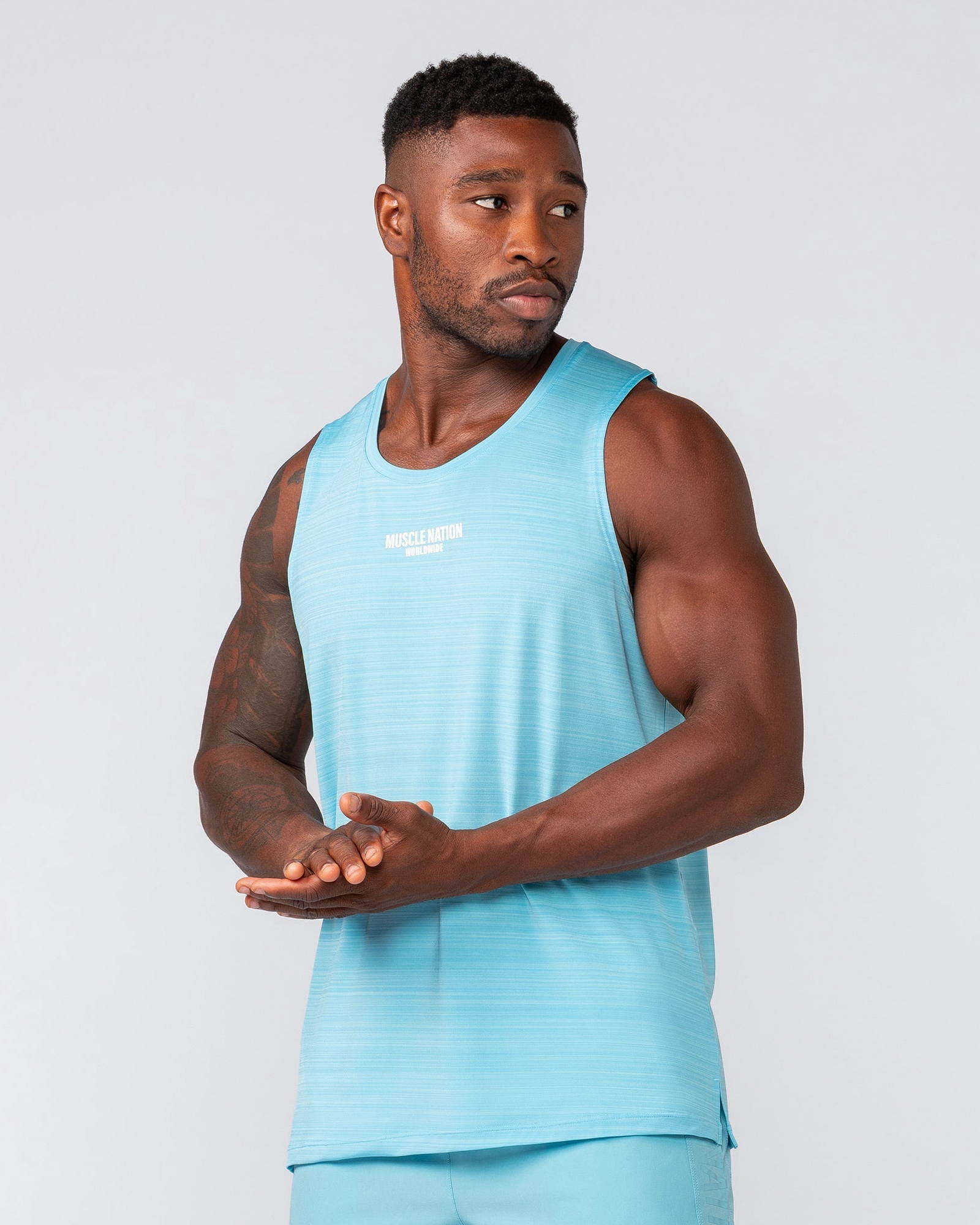 Worldwide Active Tank - Light Blue