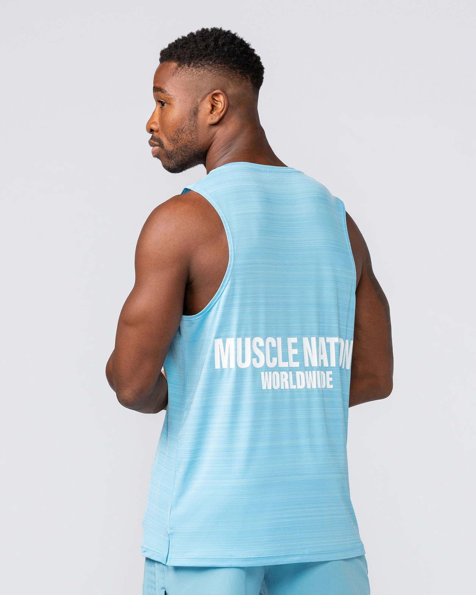 Worldwide Active Tank - Light Blue