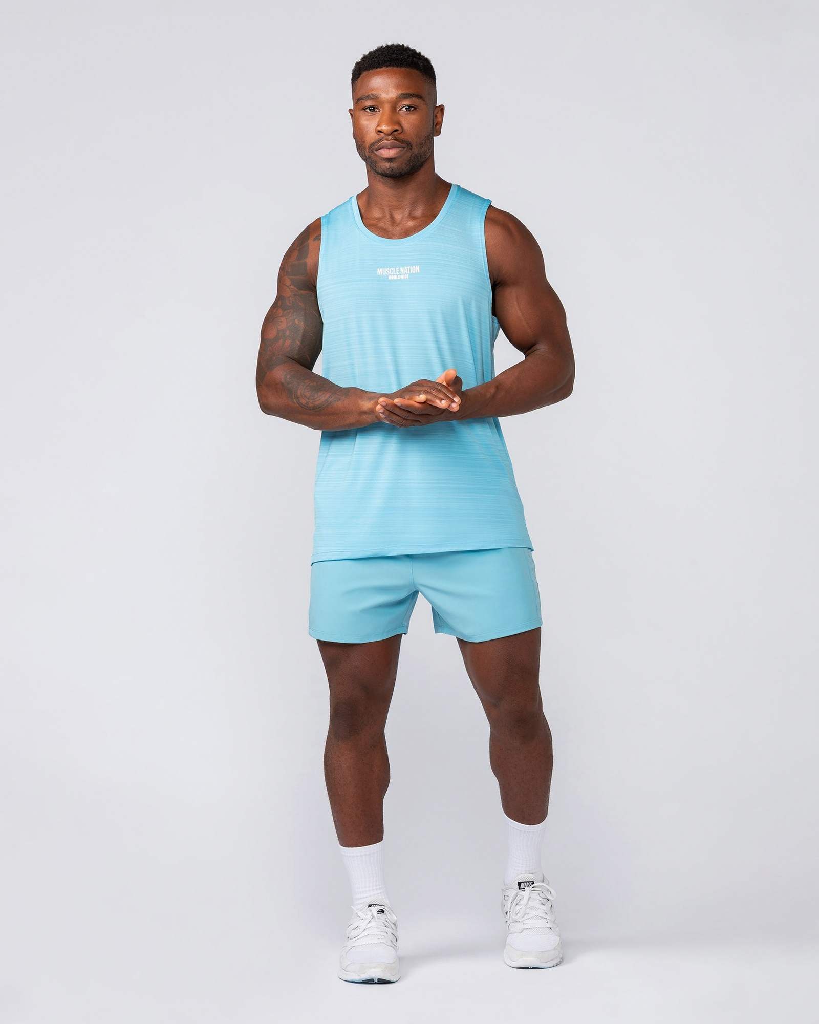 Worldwide Active Tank - Light Blue