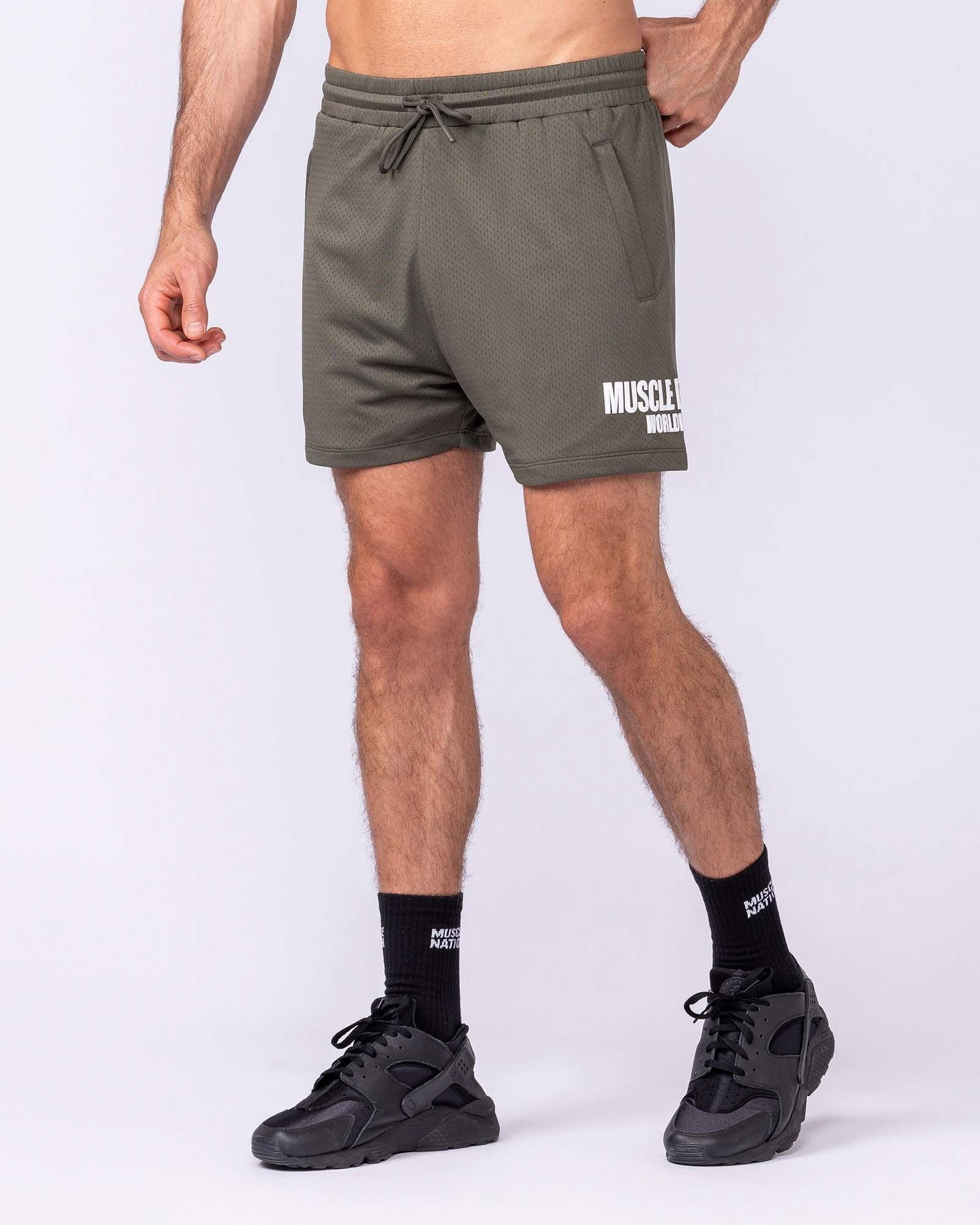 Worldwide Lay Up 3.5" Shorts - Dark Khaki