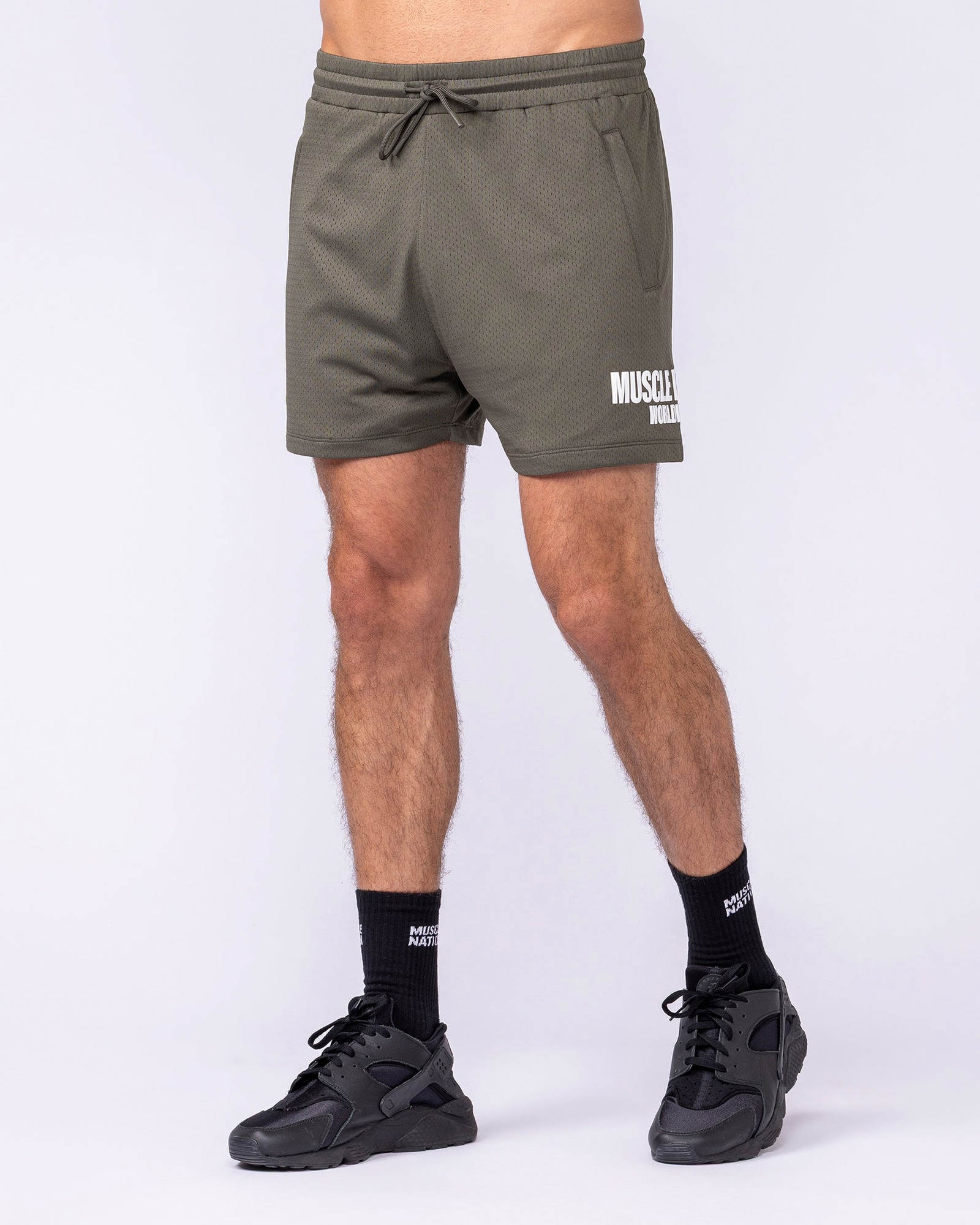 Worldwide Lay Up 3.5" Shorts - Dark Khaki