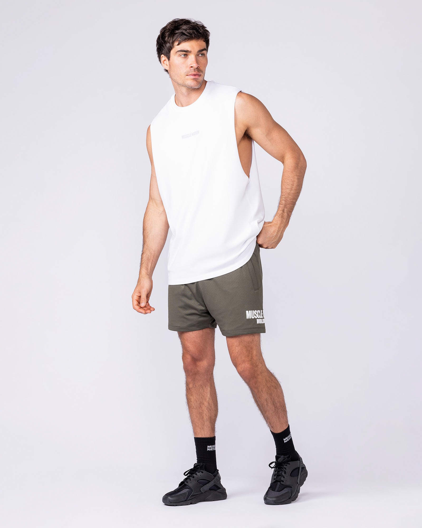 Worldwide Lay Up 3.5" Shorts - Dark Khaki