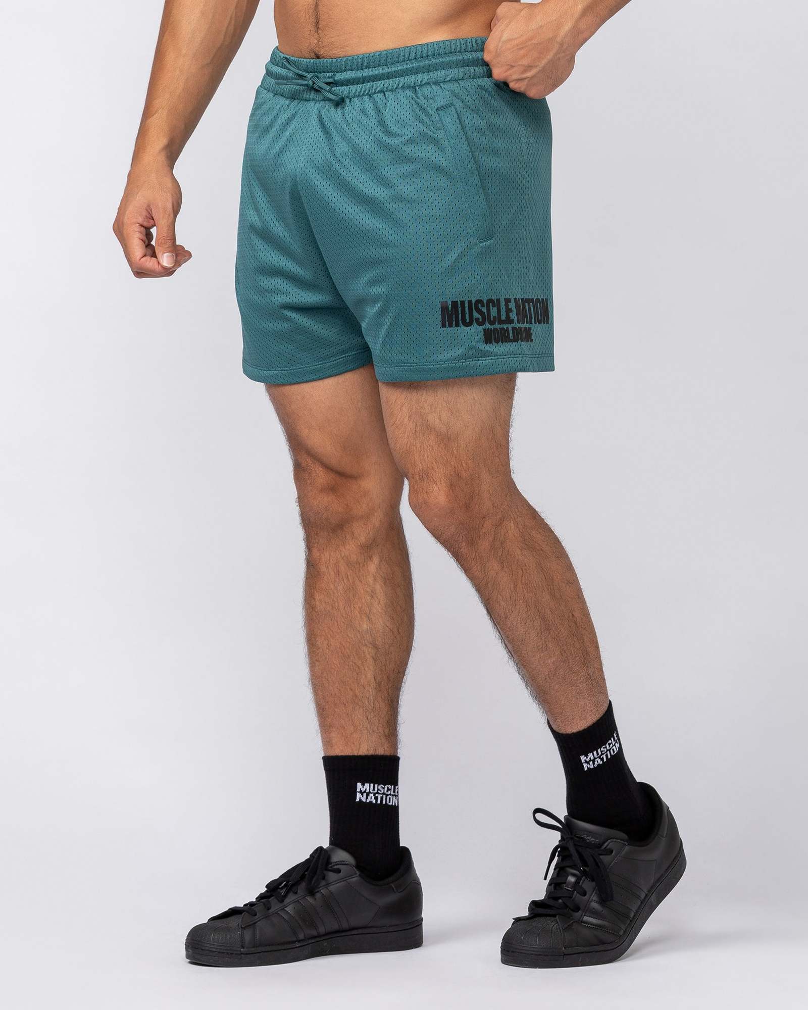 Worldwide Lay Up 3.5" Shorts - Shark