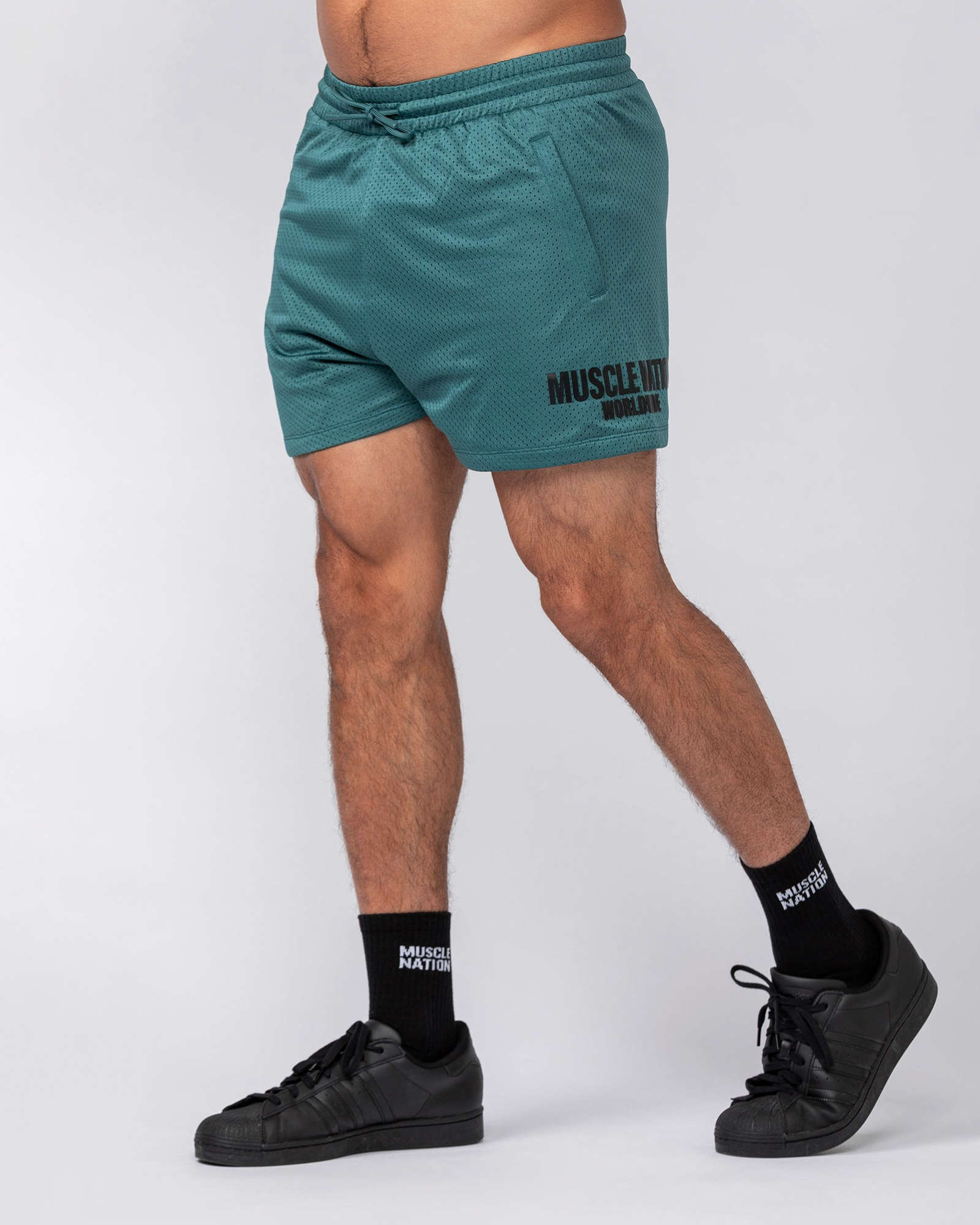 Worldwide Lay Up 3.5" Shorts - Shark