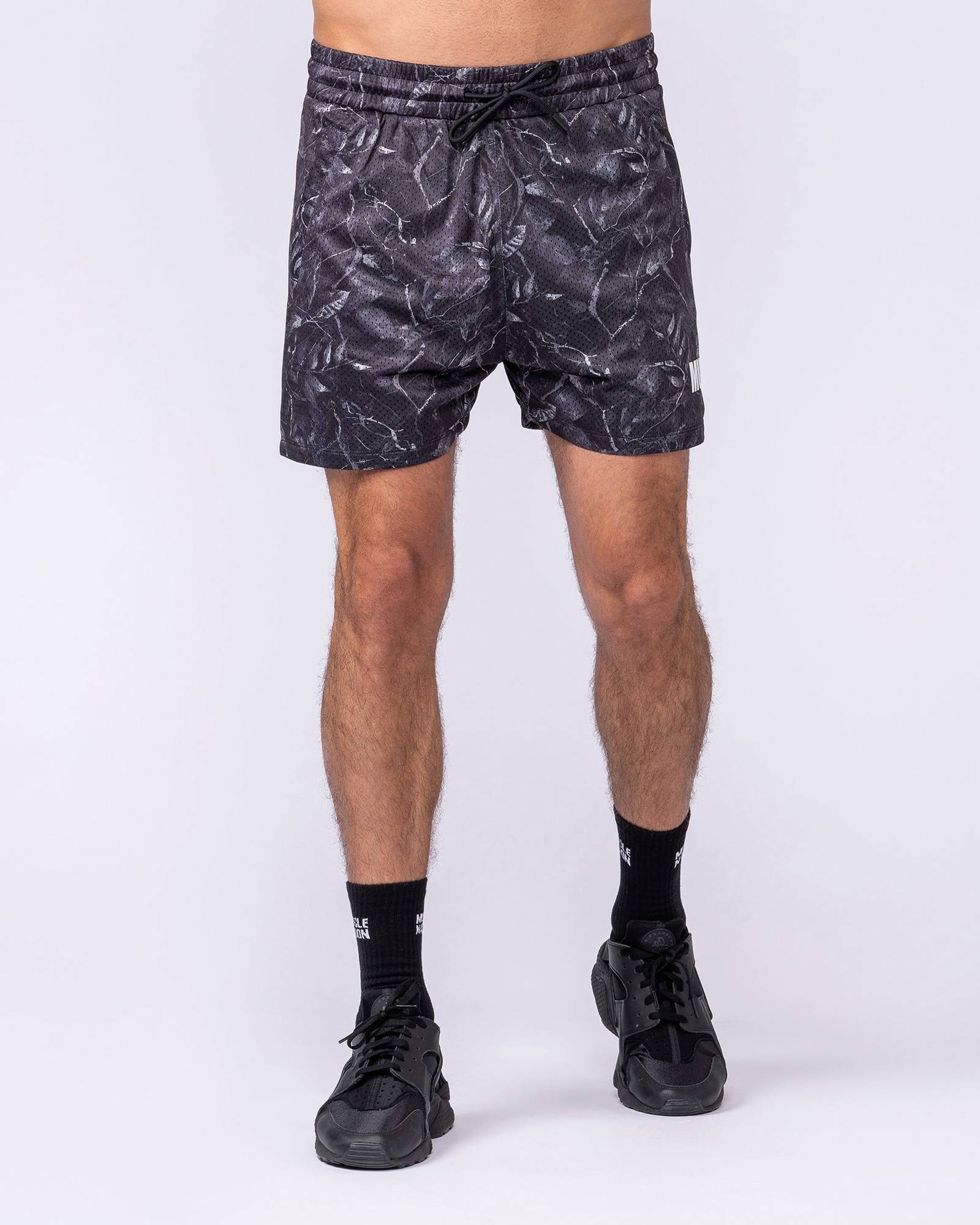 Worldwide Lay Up 3.5" Shorts - Tree Camo Monochrome