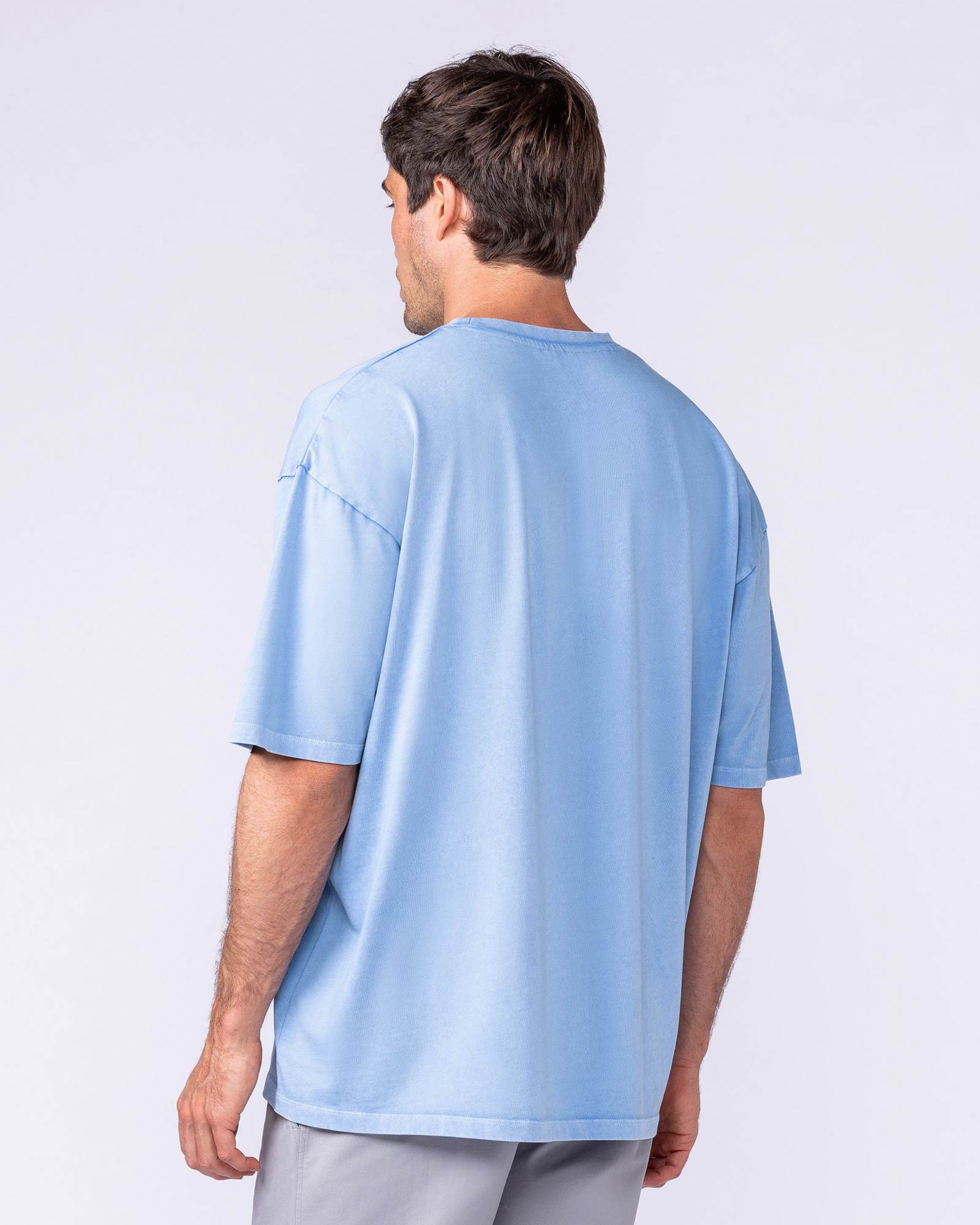 Worldwide Oversized Vintage Tee - Washed Pacific