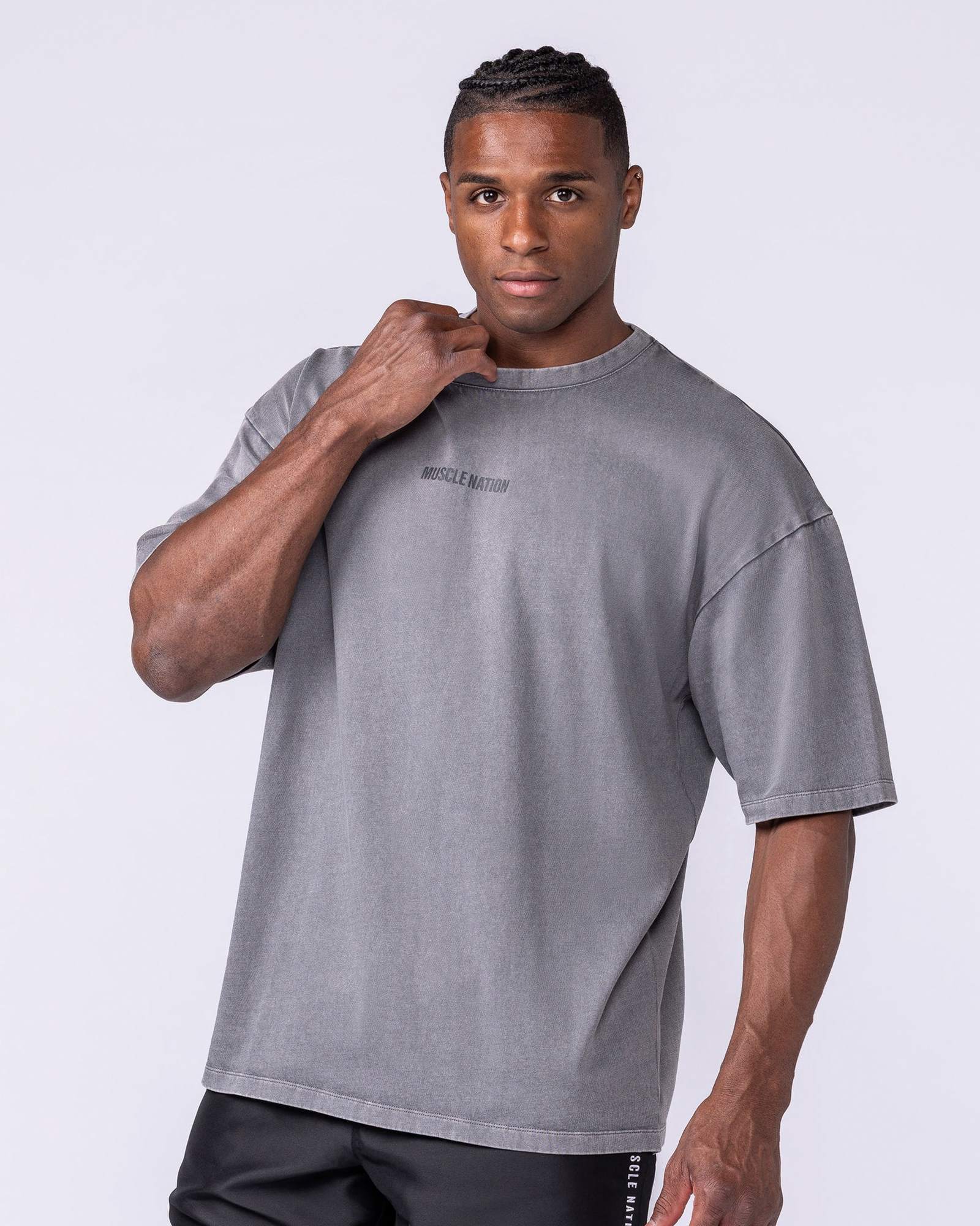 Worldwide Oversized Vintage Tee - Washed Tornado