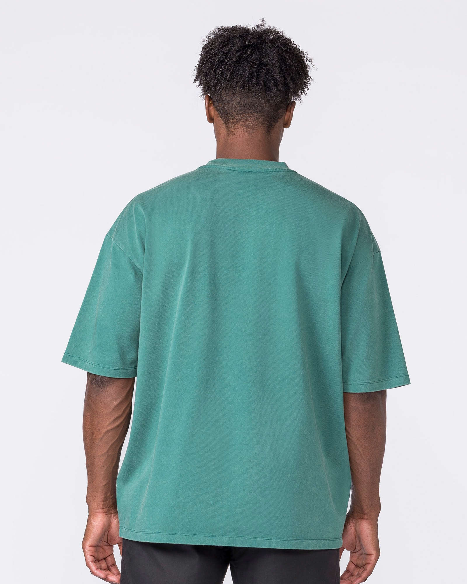 Racing Oversized Vintage Tee - Washed Leaf