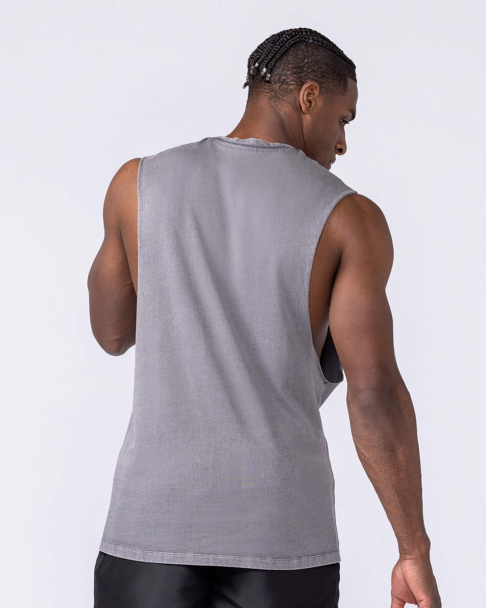 Vintage Training Drop Arm Tank - Washed Tornado