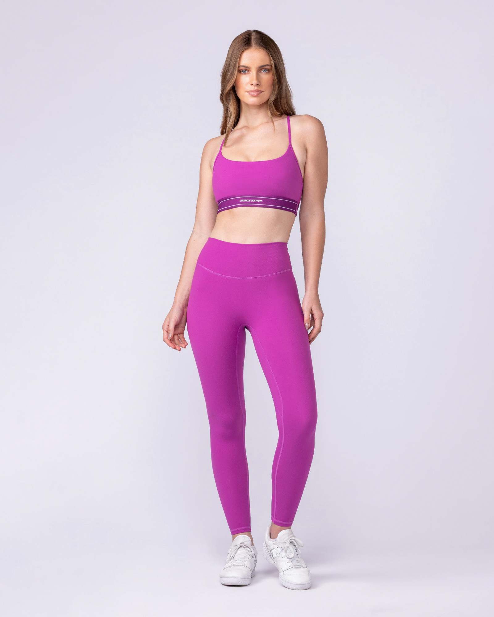 Zero Rise Everyday Ankle Length Leggings - Radiant Orchid