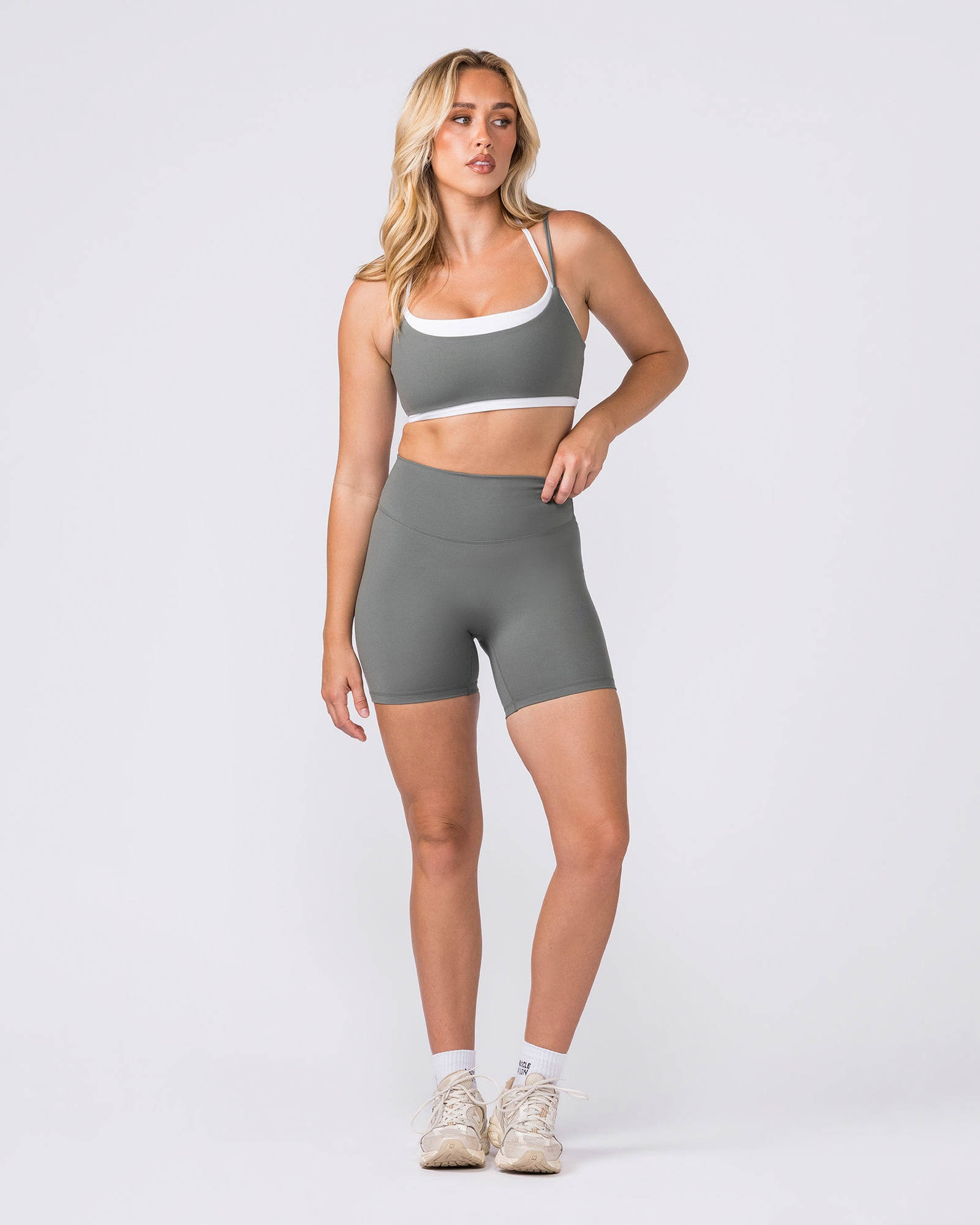 Zero Rise Everyday Bike Shorts - Botanica