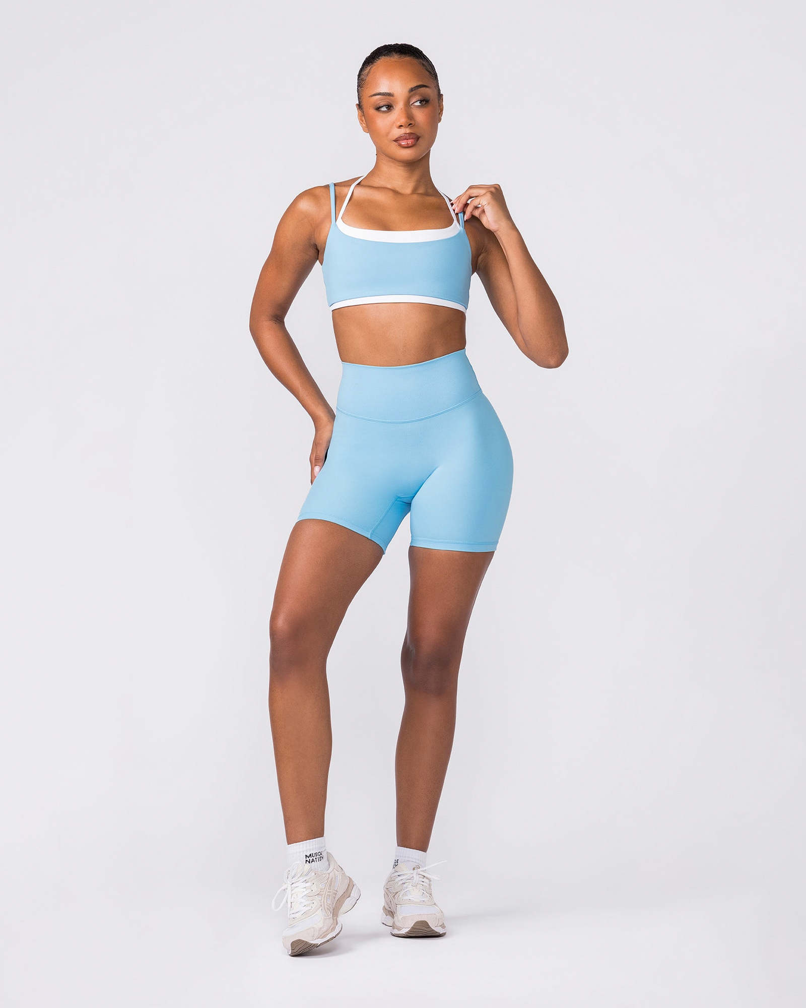 Zero Rise Everyday Bike Shorts - Frosted