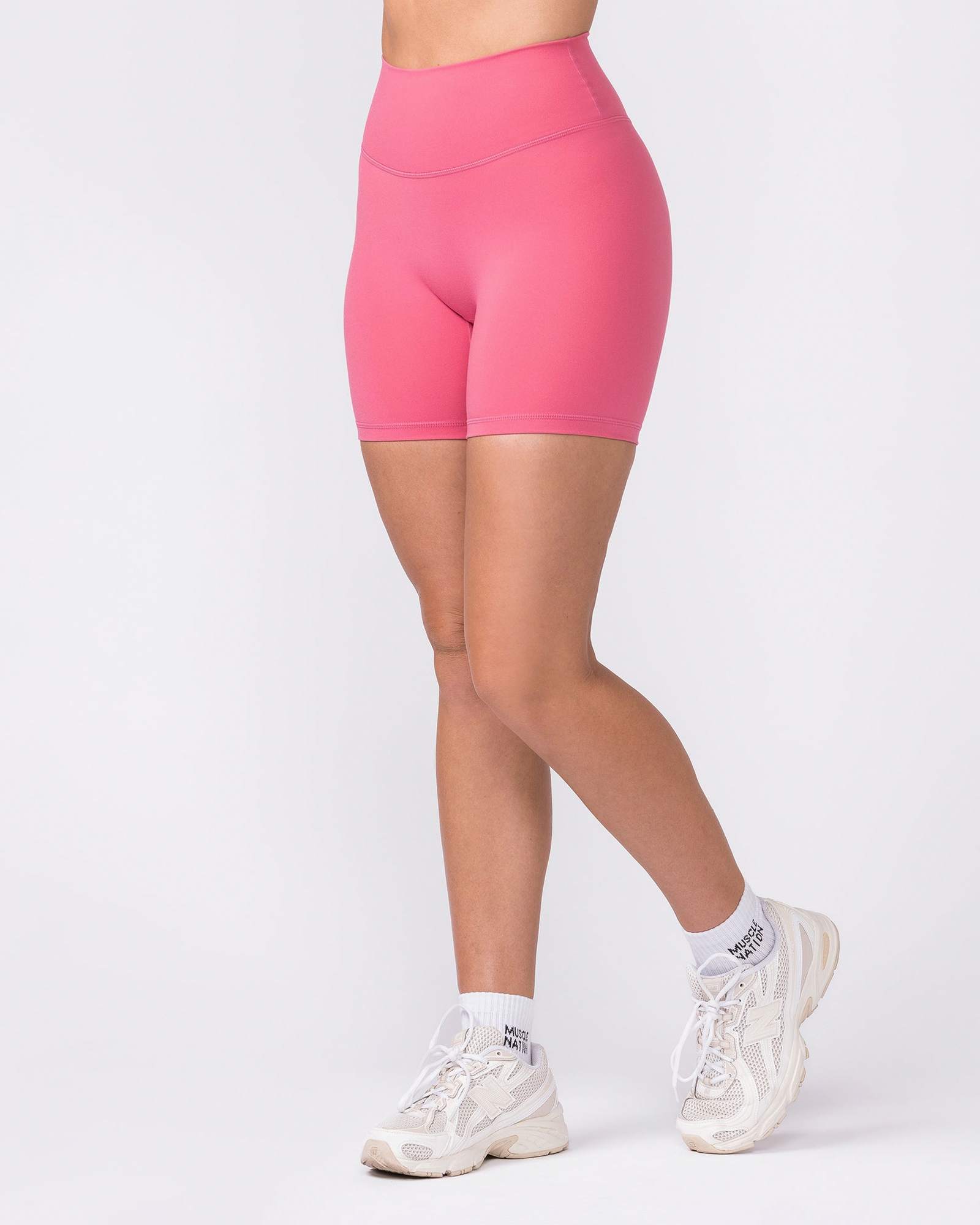 Zero Rise Everyday Bike Shorts - Petal
