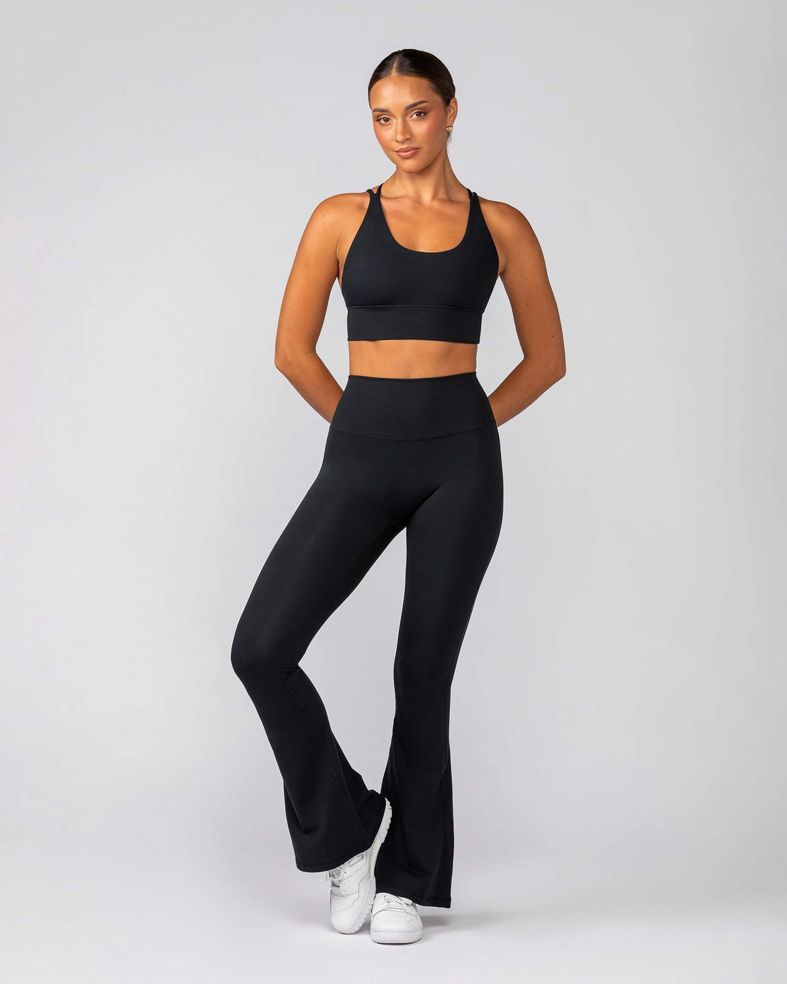 Zero Rise Everyday Flare Leggings - Black