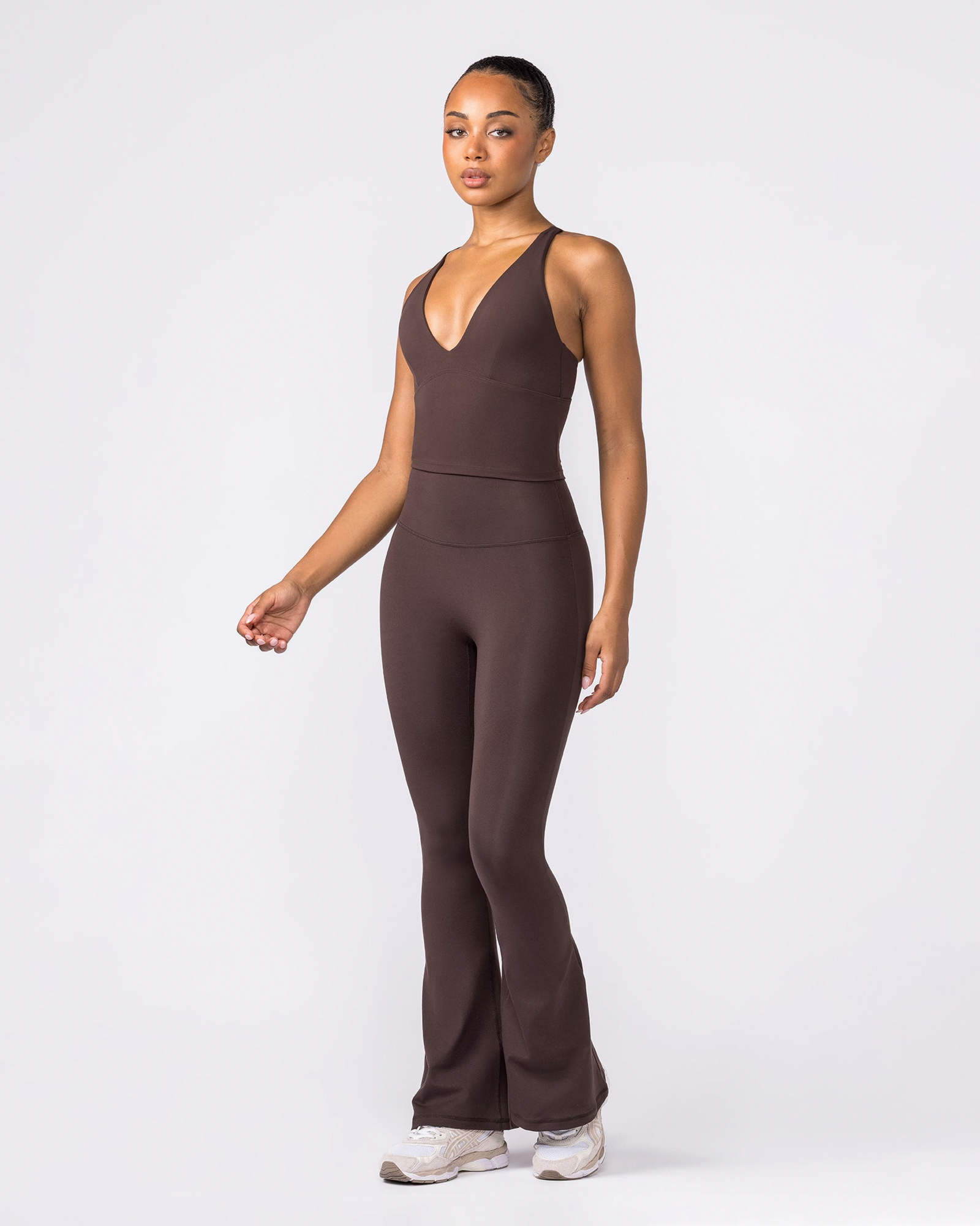 Zero Rise Everyday Flare Leggings - Cocoa